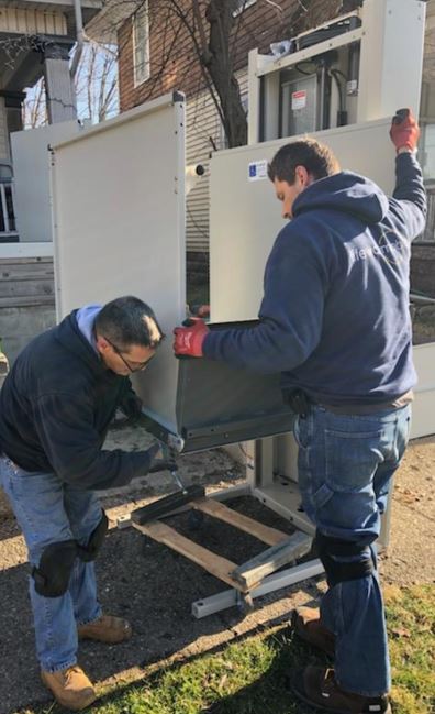 Lifeway Richmond wheelchair lift installation
