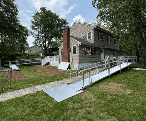 wheelchair ramp installed by Lifeway Mobility