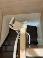 Handicare freecurve stairlift in Los Angeles