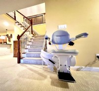 curved stairlift in Thornville Ohio installed by Lifeway Mobility