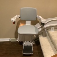 curved stairlift installed by Lifeway Mobility Baltimore