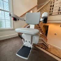 custom curved stairlift in New Jersey from Lifeway Mobility
