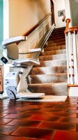 stairlift in Columbus Ohio home installed by Lifeway Mobility