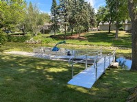 wheelchair ramp for boating dock access in St Cloud Minnesota by Lifeway Mobility