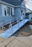 wheelchair ramp installed by Lifeway Mobility in Austin MN