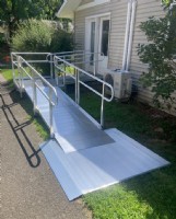 wheelchair ramp installed in Hartford CT by Lifeway Mobility